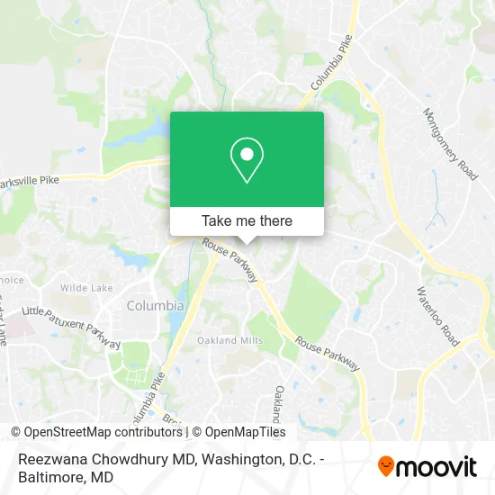 Reezwana Chowdhury MD map