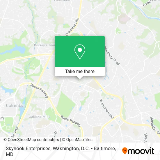 Mapa de Skyhook Enterprises