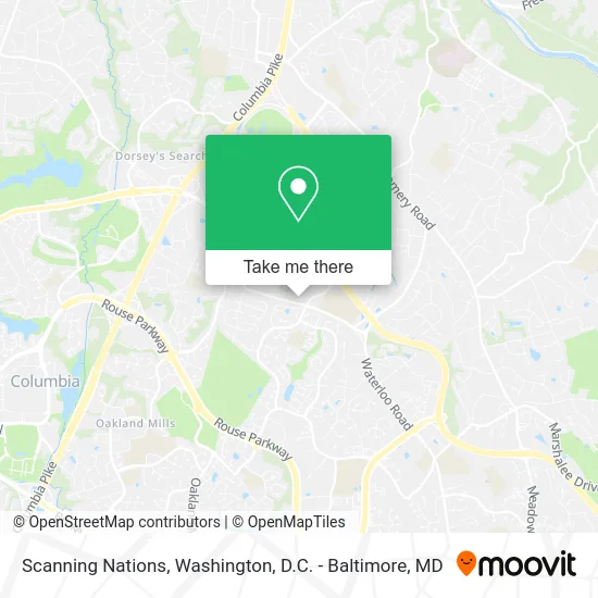 Scanning Nations map