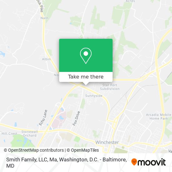 Smith Family, LLC, Ma map