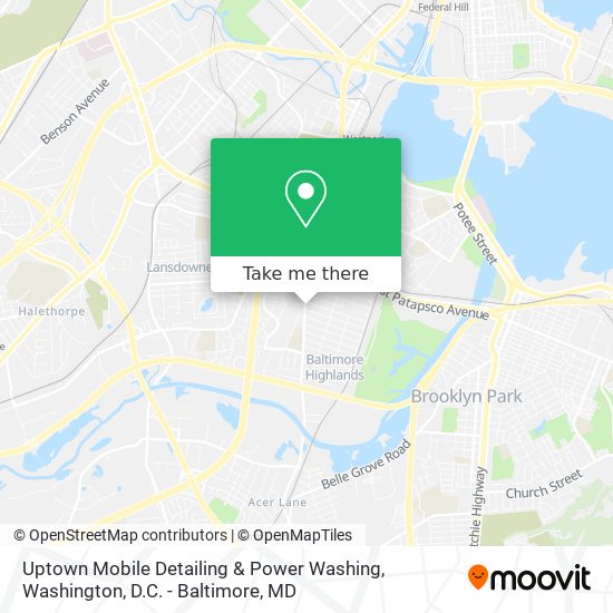 Uptown Mobile Detailing & Power Washing map