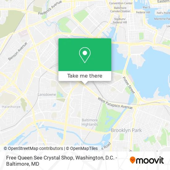 Mapa de Free Queen See Crystal Shop