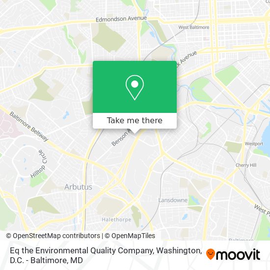 Eq the Environmental Quality Company map