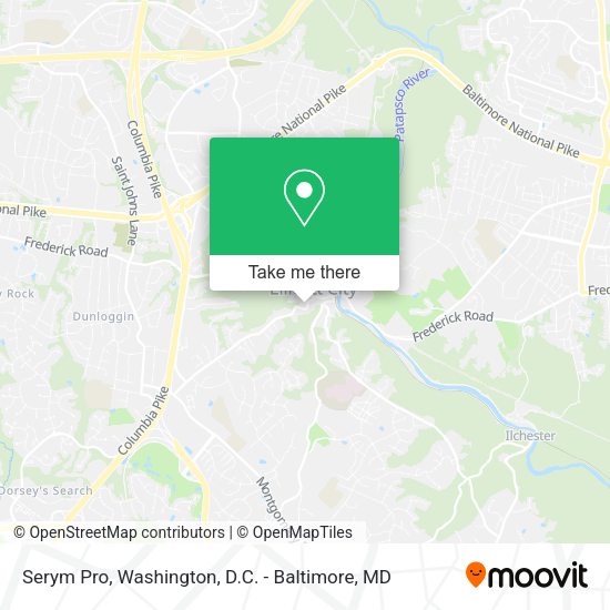 Serym Pro map