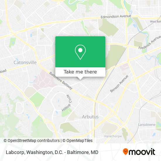 Labcorp map