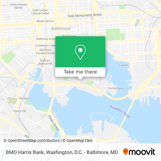 BMO Harris Bank map