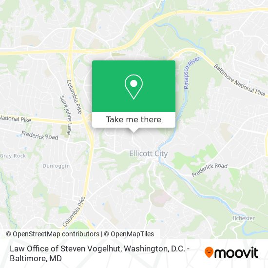 Law Office of Steven Vogelhut map