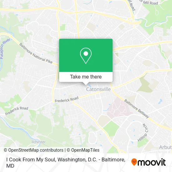 I Cook From My Soul map