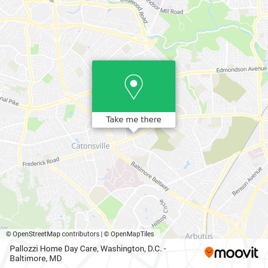 Pallozzi Home Day Care map