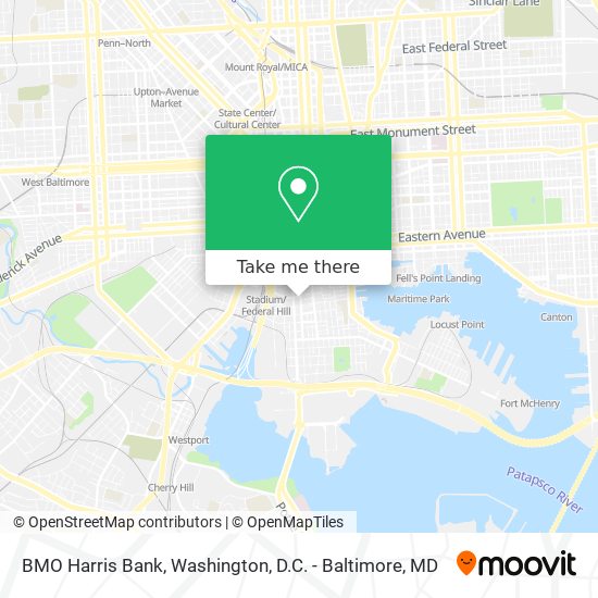 BMO Harris Bank map