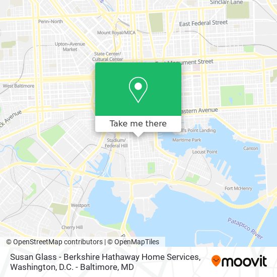 Mapa de Susan Glass - Berkshire Hathaway Home Services