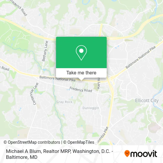 Mapa de Michael A Blum, Realtor MRP