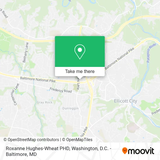 Roxanne Hughes-Wheat PHD map