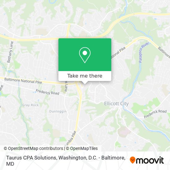 Taurus CPA Solutions map