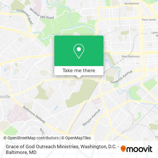 Grace of God Outreach Ministries map