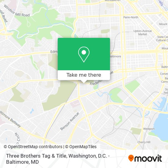 Three Brothers Tag & Title map