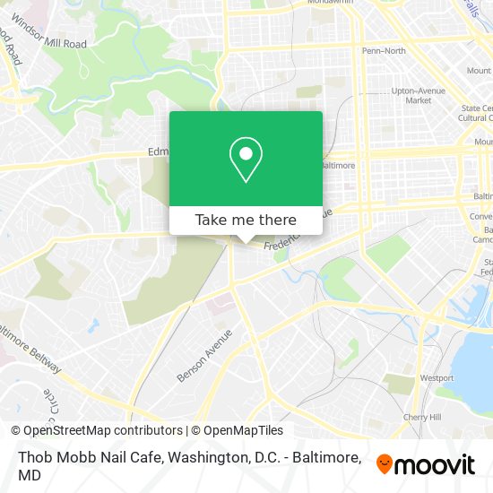 Thob Mobb Nail Cafe map