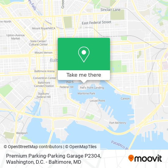 Premium Parking-Parking Garage P2304 map