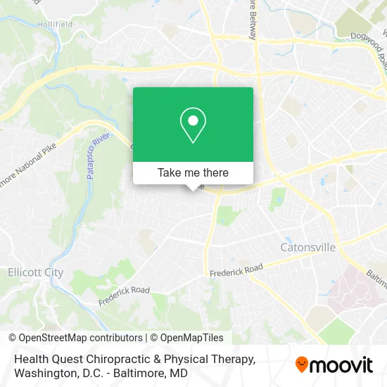 Health Quest Chiropractic & Physical Therapy map
