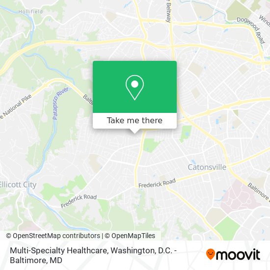 Multi-Specialty Healthcare map