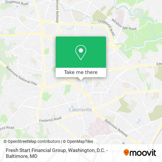 Fresh Start Financial Group map