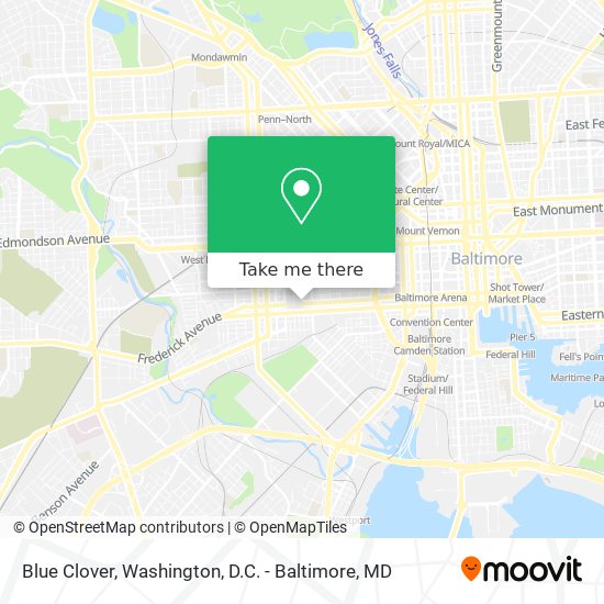 Blue Clover map