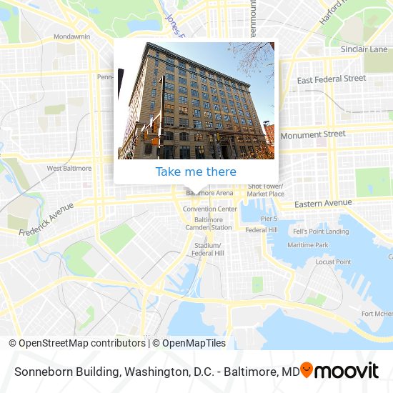 Sonneborn Building map