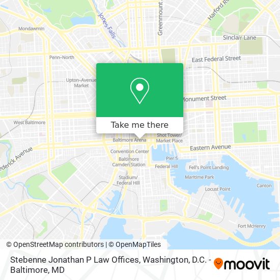 Stebenne Jonathan P Law Offices map