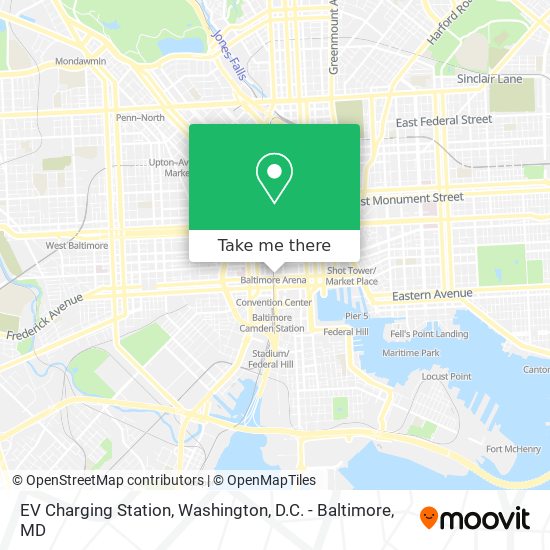 Mapa de EV Charging Station