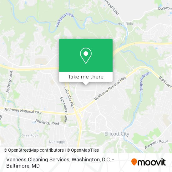 Vanness Cleaning Services map