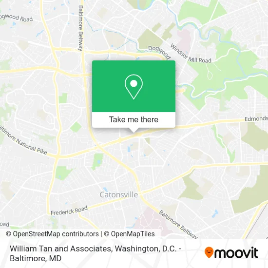 William Tan and Associates map