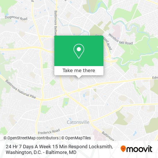 24 Hr 7 Days A Week 15 Min Respond Locksmith map