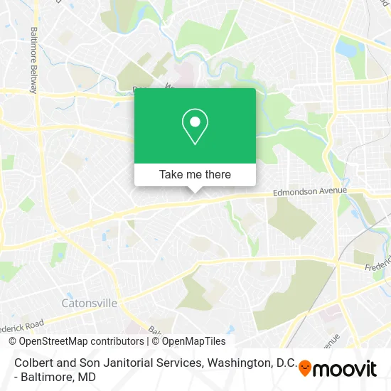 Colbert and Son Janitorial Services map