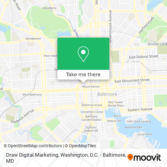 Draw Digital Marketing map