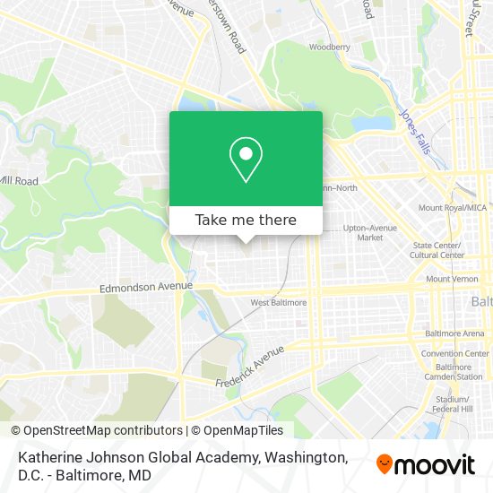 Mapa de Katherine Johnson Global Academy