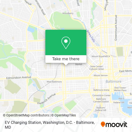 Mapa de EV Charging Station