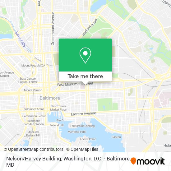 Mapa de Nelson/Harvey Building