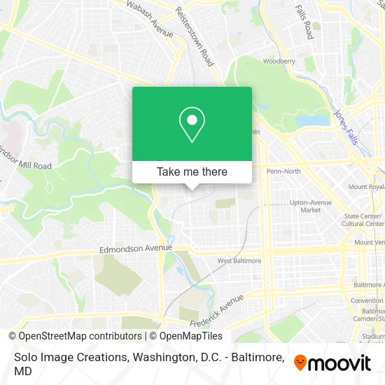 Solo Image Creations map