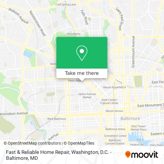 Mapa de Fast & Reliable Home Repair