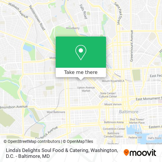 Linda's Delights Soul Food & Catering map