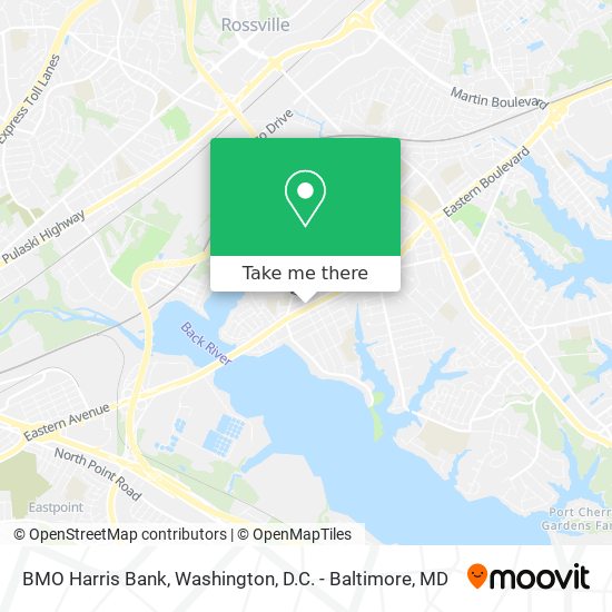 BMO Harris Bank map