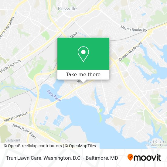 Mapa de Truh Lawn Care