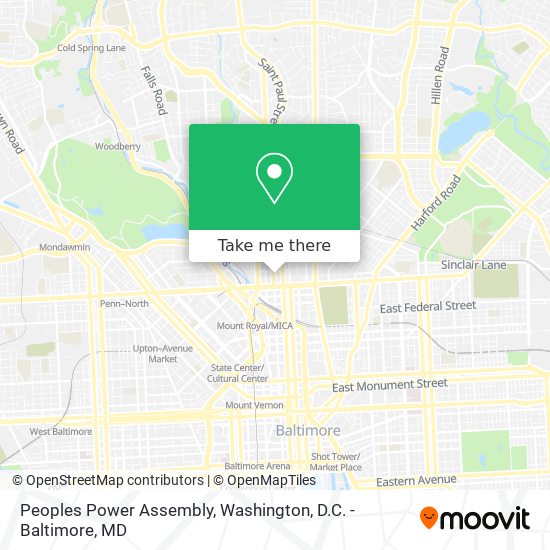 Peoples Power Assembly map