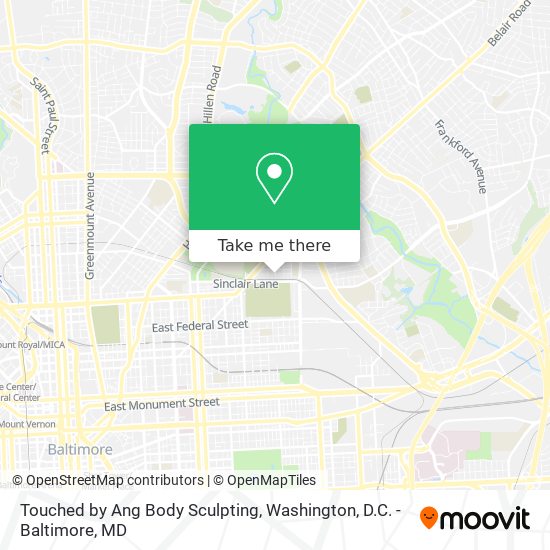 Mapa de Touched by Ang Body Sculpting