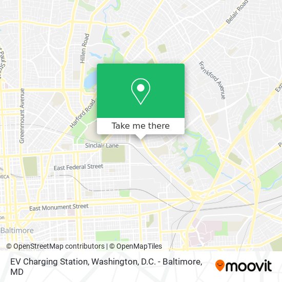 EV Charging Station map