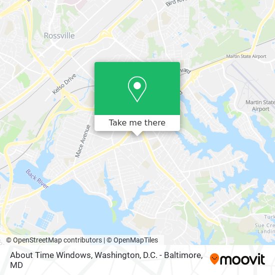 About Time Windows map