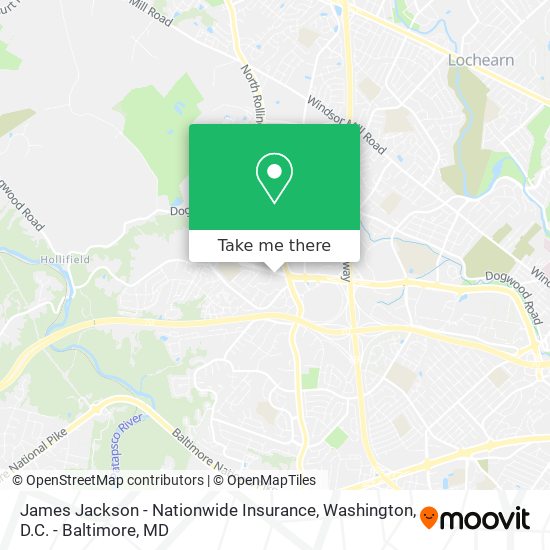 James Jackson - Nationwide Insurance map