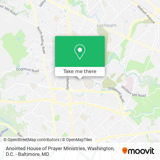 Anointed House of Prayer Ministries map