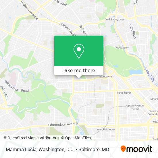 Mamma Lucia map