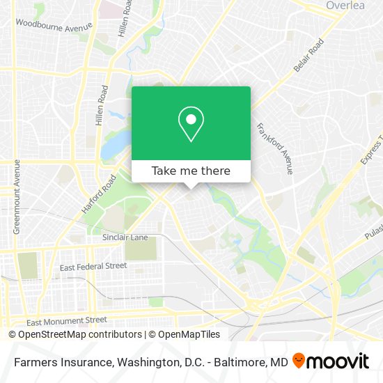 Farmers Insurance map